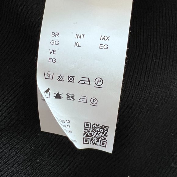 Boss - Black Fitted and Flared Sweater - Size Large  - Hugo Boss - Picture 12 of 12